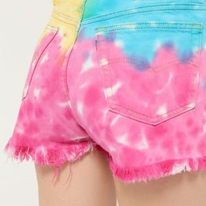 Levi’s Tye Dye Denim Shorts